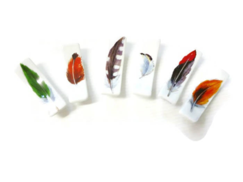 porte couteaux les plumes