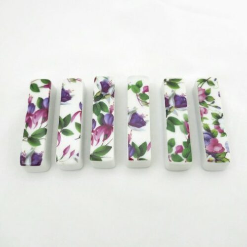 porte-couteaux les fuchsias mauves