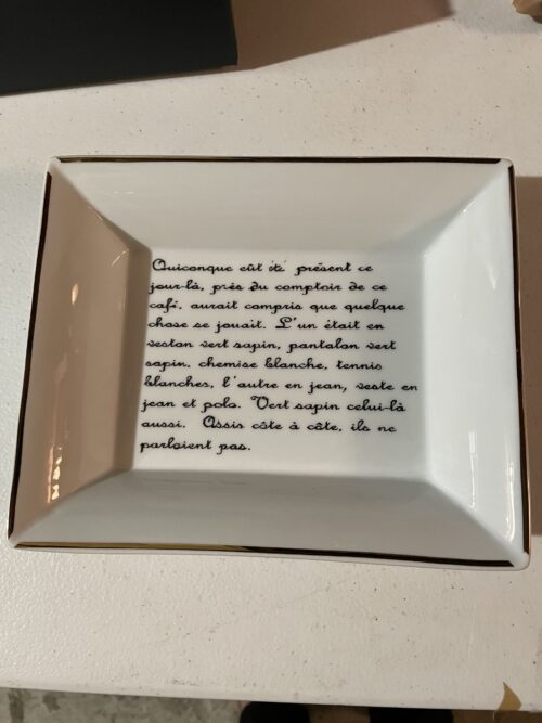 Vide poche personnalisé